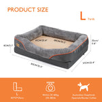 Premium Orthopedic Dog Bed – Memory Foam Support for Joint Relief & Better Sleep (All Sizes)