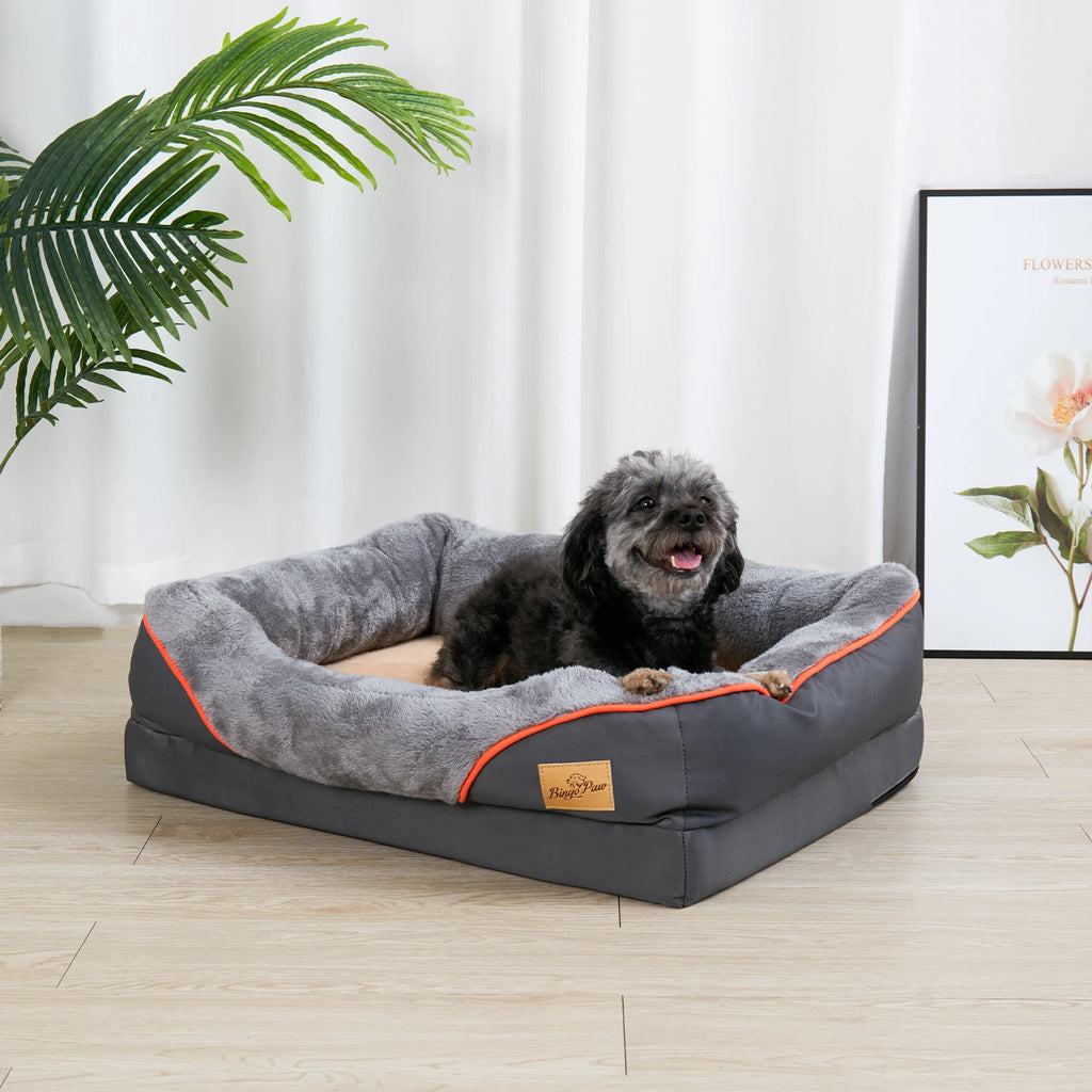 Premium Orthopedic Dog Bed – Memory Foam Support for Joint Relief & Better Sleep (All Sizes)