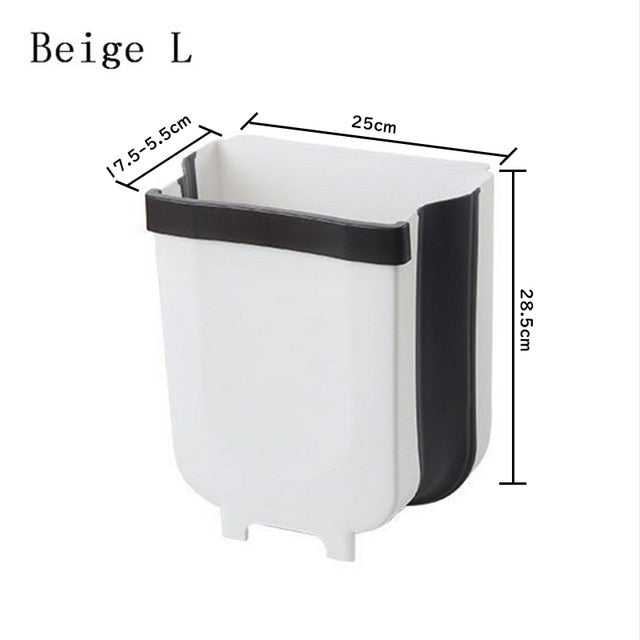 Space Saving Foldable Waste Bin