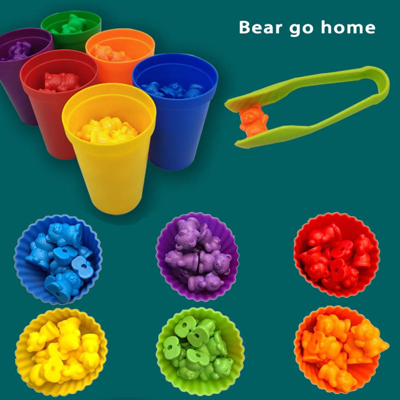 Rainbow Counting Bears