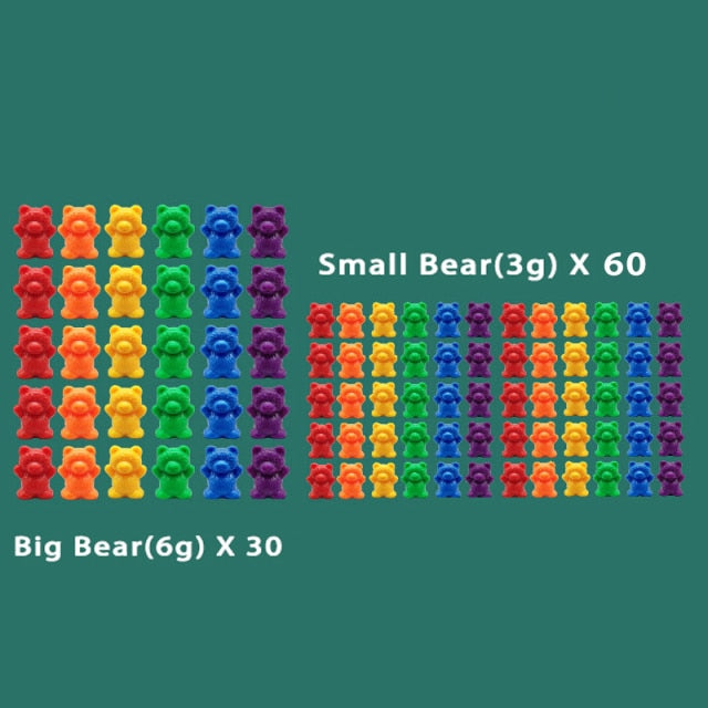 Rainbow Counting Bears