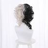 Cruella Black and White Wig Halloween Costume